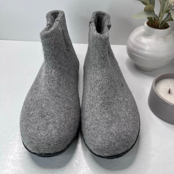 Glerups Natural Wool Boot with Rubber Sole Dark Gray Men 13/EU47 Light wear - Picture 5 of 9